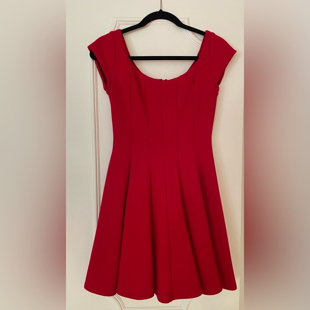 Anthropologie, Bailey 44 red dress. Size Small petite. Like new, wore once.